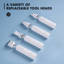 Load image into Gallery viewer, Mewoofun 4 in 1 Pet Electric Hair Trimmer with 4 Blades Grooming Clipper Nail Grinder Professional Recharge Haircut For Dogs Cat
