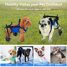 Load image into Gallery viewer, Dog injury rehabilitation car, small dog, elderly dog, assisted commuting car, disabled car, dog walking assistance car
