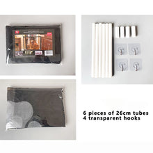 Load image into Gallery viewer, Dog Gate for Stairs - Pet House Screen Door with 4 Hooks, Indoor Safety Fence Barrier, Stairway Pet Gate for Dogs Cats
