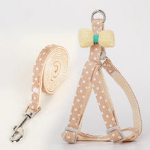 Load image into Gallery viewer, Dog Harness for Samll Medium Large Dogs Fashion Bow Puppy Harness Outdoor Walking Rope Pet Cat Harness Chihuahua Pet Supplies
