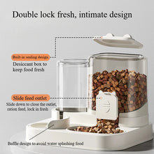Load image into Gallery viewer, Cat Feeding All-in-one Machine Dog Cat Bowl with Water Dispenser Dog Food Automatically Circulates Cat Food and Pet Supplies
