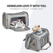 Load image into Gallery viewer, Dog Carrier Bag Soft Side Backpack Cat Pet Carriers Dog Travel Bags Airline Approved Transport For Small Dogs Cats Outgoing
