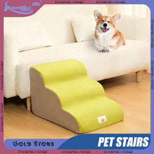 Load image into Gallery viewer, Pet Ladder Dog Cat Ramp Dogs Staircase Detachable and Washable Small Dog Cat Climbing Training Ramp Staircase Ladder Pet Tools
