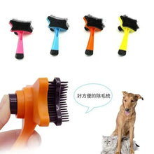 Load image into Gallery viewer, Dog Brush Cat Grooming Brush Self Cleaning Static Free Massage Comb Stable Thicker Bristles Pet Supplies
