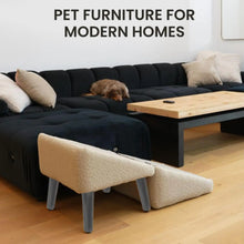 Load image into Gallery viewer, Split Dog Staircase Safety Ramp DualPurpose Folding Wooden Footstool Sofa Steps For Large Medium Small Dogs Cats Puppy Supply
