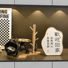 Load image into Gallery viewer, Home Decoration Handsome Bulldog Statue Dog Statue Tray Series Multi Functional Storage Home Decor
