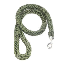 Load image into Gallery viewer, Large Dog Leash Nylon Braided Traction Rope Pet Walking Thick Hand Rope For Bulldog Rottweiler Hound Dogs Accessories

