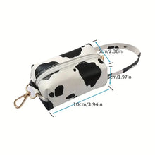 Load image into Gallery viewer, Dog Poop Bag Dispenser Leopard Pattern Dog Poop Bag Holder PU Leather Bags for Dogs Walking Litter Bags Dispenser Pet Supplies
