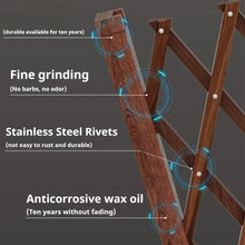 Load image into Gallery viewer, Retractable Wooden Pet Gate for Dogs Cats - Easy Install Indoor Safety Barrier for Home, Bedroom, Doorway &amp; Stairs
