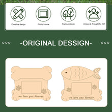 Load image into Gallery viewer, Resin Pet Urns Dogs Cats Cremation Urn Peaceful Memorial with Photo Frame Cremation Urns for Animal Ashes Funeral Pet Ashes Box
