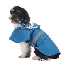 Load image into Gallery viewer, Pet Raincoat Cartoon Pattern Reflective Hoodie Dog Outdoor Waterproof Jacket Coat Harness Puppy Sports Walking Onesie Clothes
