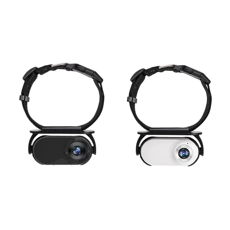 N11R- Pet Collar Camera For Pet Camera And Monitor With Wide Angle Lens, Mini Portable Stabilized Sports Body Camera