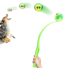 Load image into Gallery viewer, Dog Outdoor Tennis Training Ball Thrower Interactive Toy
