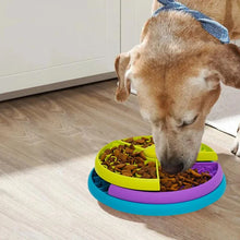 Load image into Gallery viewer, Dog Puzzle Toys Slow Feeder Interactive Increase Puppy IQ Food Dispenser Slowly Eating NonSlip Bowl Pet Cat Dogs Training Game
