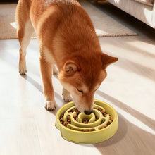 Load image into Gallery viewer, Pet Dog Slow Feeder Bowl Slower Food Feeding Dishes Fun Non Slip Anti-Gulping Eco Dog Bowl for Large Medium Small Dogs Puppy
