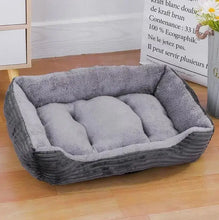 Load image into Gallery viewer, Large Pet House Dog Bed Cat Mat Long Plush Deep Sleeping Warm Soft Small Dog Cushion Calm Beds for Puppy Chihuahua
