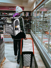 Load image into Gallery viewer, Dog Carrier Bag Pet Double Shoulder Backpack Sturdy Frame Breathable Foldable Dog Double Doors Bag Fits 20 lbs Pets Travel Set
