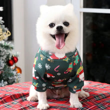 Load image into Gallery viewer, Christmas Dog Clothes Warm Lining Dog Sweatershirt Soft Breathable PulloverPuppy Clothes for Small Medium Pet Doggie Cat Apparel
