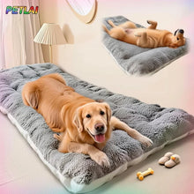Load image into Gallery viewer, Dog bed mat Large Size Sleeping Pad For winter use keep warm Double-sided Use Golden Retriever stress-relieving Sleeping Pad
