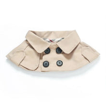Load image into Gallery viewer, Fashion British Style Dog Cloak Windbreaker CorgiFrench Bulldog Pet Dog Bib Pet Clothing Cape Pets Costume Trench For Small Dog
