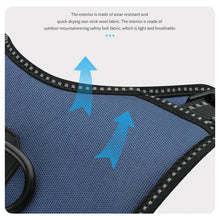 Load image into Gallery viewer, MASBRILL Dog Harness No Pull Nylon Adjustable Reflective Dog Vest Harness 2 Metal Leash Hooks Easy Control Handle Walking
