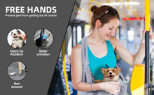 Load image into Gallery viewer, Dog Carrier Sling - Hand-Free Dog Carriers for Small Dogs and Cats, Puppy Sling Carrier Purse Pocket, Travel Safety Harness
