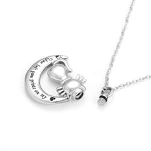 Load image into Gallery viewer, Dropship Pet Memorial Jewelry for Ashes Pendant Dog Cat You Left paw Prints on My Heart Urn Necklace Memorial Keepsake Jewelry
