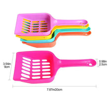 Load image into Gallery viewer, Cat litter spoon shovel plastic pet toilet poop artifact garbage sand shovel pet cleaning artifact dog shovel pet cleaning tool
