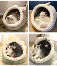 Load image into Gallery viewer, Deep Sleep Cat Bed Cartoon Pet Bed Foldable Removable Washable Pet Sleeping Bed for Small Dog Mat Bag Cave Cats Bed
