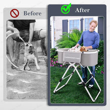 Load image into Gallery viewer, Household Foldable Dog and Cat Bath Basin Adjustable Height Pet Bath Tub Available Indoors and Outdoors Portable Dog Bath
