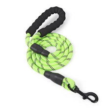 Load image into Gallery viewer, Dog Leash Slip Rope Lead Leash Heavy Duty Braided Rope Adjustable Loop Collar Training Leashes for Medium Large Dogs
