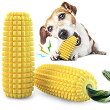 Load image into Gallery viewer, Dog Chew Toys for Aggressive Chewers Indestructible Tough Durable Squeaky Interactive Dog Toys Puppy Teeth Chew Corn Stick Toy
