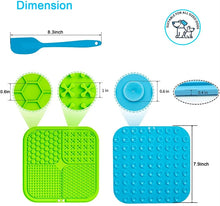 Load image into Gallery viewer, 4in1 Dog Licking Mat Split Puzzle Designed Healthy Slowly Feeding Relief Anxiety Safe Material Washable Feeder Pad Pet Supplies
