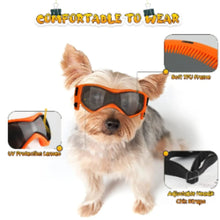Load image into Gallery viewer, Pet Accessories Dog Outdoor UV Protection Sunglasses Cat Dog Goggles for Small Medium Breed Puppy Glasses Adjustable Straps
