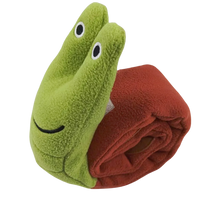 Load image into Gallery viewer, Dog Puzzle Feeder Interactive Toy Indestructible Plush Sound Squeak Puppy Toys For Resistant Foldable Snail Dogs Pet Supplies
