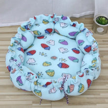 Load image into Gallery viewer, Dog Bed Small Medium Dogs Cushion Soft Cotton Winter Basket Warm Sofa House Cat Bed for Dog Accessories Pet Supplies
