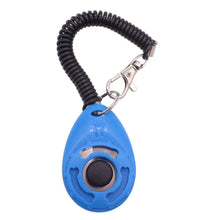Load image into Gallery viewer, Dog Training Clicker Pet Cat Dog Click Trainer Various Style Aid Adjustable WristStrap Sound Key Chain Dog Repeller Pet Product
