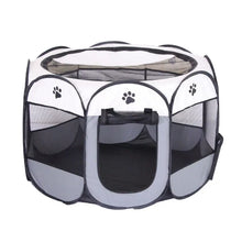 Load image into Gallery viewer, Portable Foldable Outdoor DogTent dog House Portable Folding Travel Pet Tent Cat/Dog Cage Easy Operation Large Cat/Dog Fences
