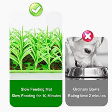 Load image into Gallery viewer, Pets slow feeder Silicone Grass Slow Food Mat Dogs Snuffle Pad Cats Licking Pad Non-slip Eating Mat pet Supplies Dog Accessories
