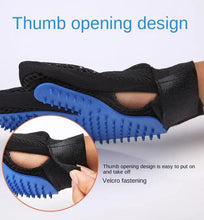 Load image into Gallery viewer, Pet Grooming Kit for Dog Cat Rabbit Fur 2 Sided Grooming Brush Bath Cleaning Glove De-Shedding De-Matting Pet Hair
