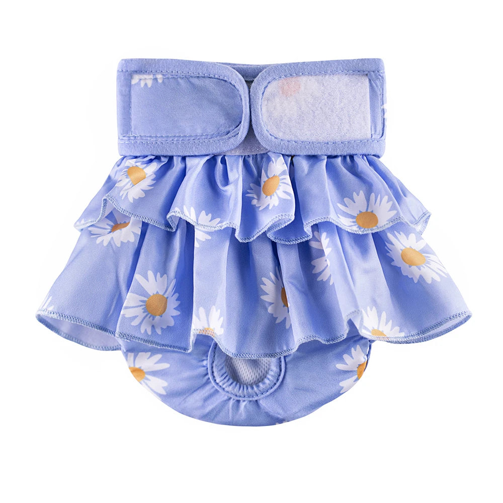 Dog Sanitary Physiological Pants Pet Diaper for Small Large Dogs Cats Washable Menstruation Underwear Pets Protective Trousers