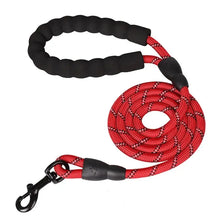 Load image into Gallery viewer, Reflective Dog Leash With Comfortable Padded Handle - Double Heavy Duty Traction Rope For Strong Dogs - Enhance Safety And Contr
