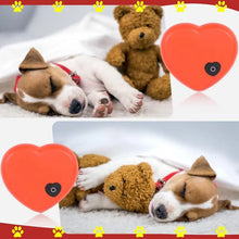 Load image into Gallery viewer, Heartbeat Simulator Soothing Heartbeat Puppy Toy Realistic Portable Dog Heartbeat Toy Calming Puppy Toys Durable Dog Toy
