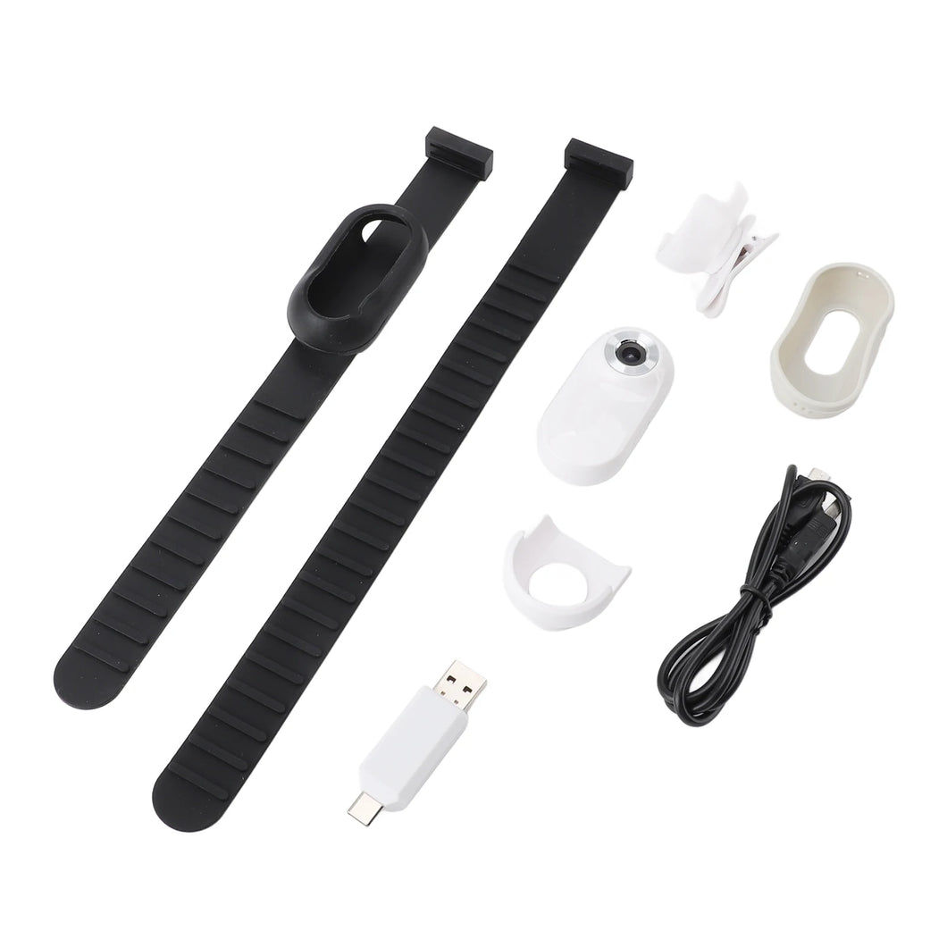 Pet Collar Camera for Videos and Photos HD 1080P 170° Wide Angle USB Rechargeable Adjustable Pet Camera Collar for Dogs Cats