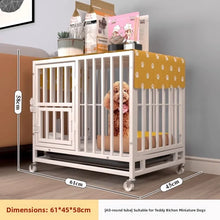 Load image into Gallery viewer, Indoor Dog Cage Large Medium Dog House with Toilet Golden Retriever Samoyed Border Collie Labr Retriever Pet Cage Fence
