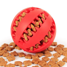 Load image into Gallery viewer, Dog Toy Ball Interactive Rubber Balls Puppy Chewing Toys Pet Tooth Cleaning Ball Cats Pets Food Treat Feeder Silicone Balls Toy
