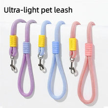 Load image into Gallery viewer, Dog leash, pet walking leash, outdoor dog dopamine contrasting leash, pet supplies
