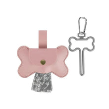 Load image into Gallery viewer, Dog Poop Pickup Bag Dispenser with Leash Clip Pet Waste Bag Dispenser for Dog Pooper Poop Bag Pet Outdoor Cleaning Supplies
