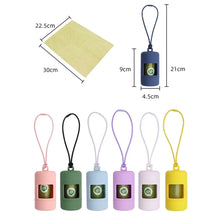 Load image into Gallery viewer, Pet Poop Scooper Bag Portable Pet Waste Bag Dispenser Luxury Stylish Dog Garbage Holder Dispensers Cleaning Supplies Accessories
