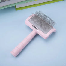 Load image into Gallery viewer, Long Pin Dog Slicker Brush Pet Brush for Long Haired Dogs Poodles Doodles Golden Doodle Brush for Grooming Removes Loose Fur
